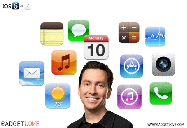 Scott Forstall to Jony Ive